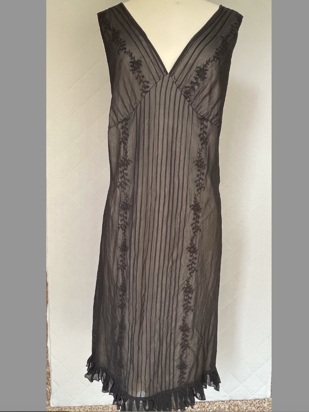 Jonathan Martin Studio Silk Slip Dress - Y2K - Size 14